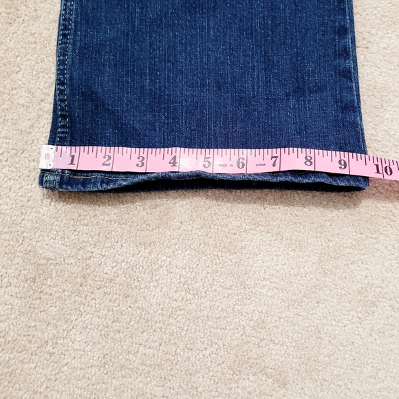 Levi’s 524 Bootcut Jeans Women’s Size 13 W31 L30 Dark Wash Stretch Denim  Casual - Picture 10 of 13